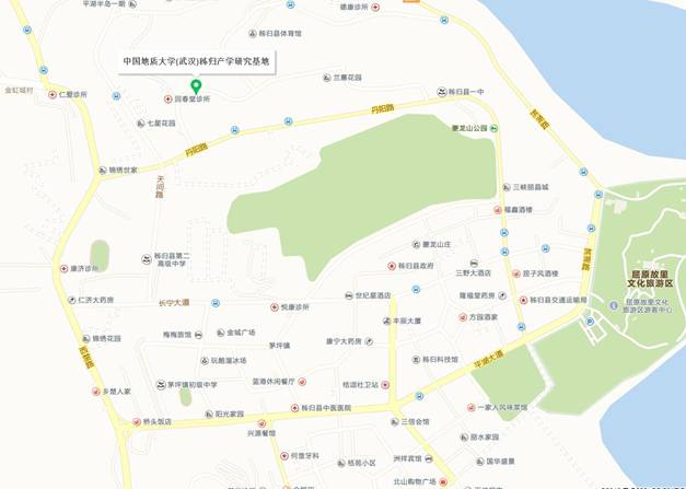 秭歸縣地圖